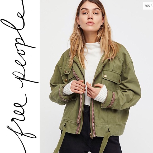 Free People Jackets & Blazers - NWT Free People Flight Line Bomber